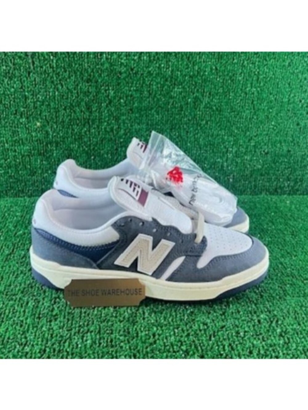 New Balance NB Numeric 480 Navy White Shoes NM480DNV Men Size 4 / WMNS 5.5